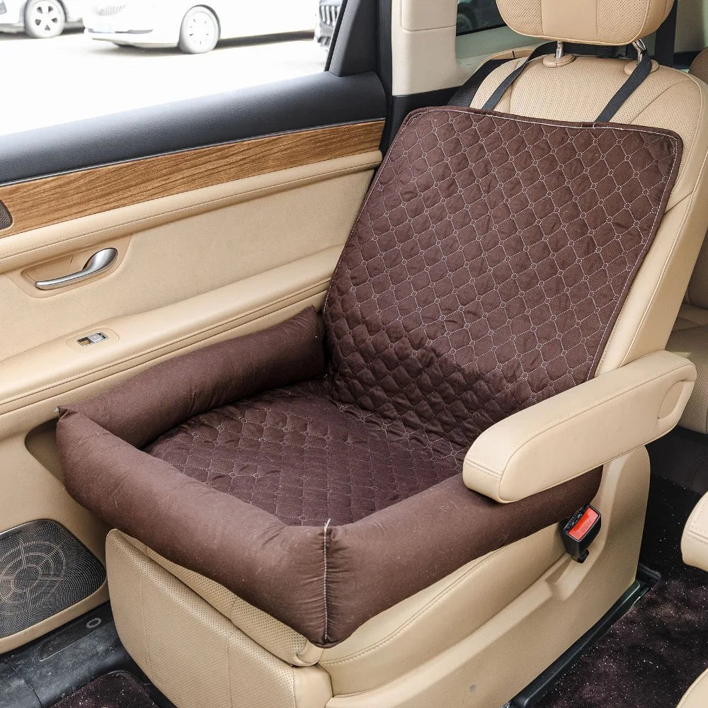 Waterproof Pet Car Seat Cover Folding Anti-Dirty Dog Car Seat Detachable Washable Pet Travel Carrying Mat Car Accessories