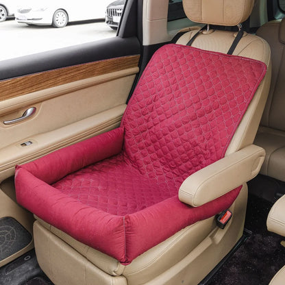 Waterproof Pet Car Seat Cover Folding Anti-Dirty Dog Car Seat Detachable Washable Pet Travel Carrying Mat Car Accessories
