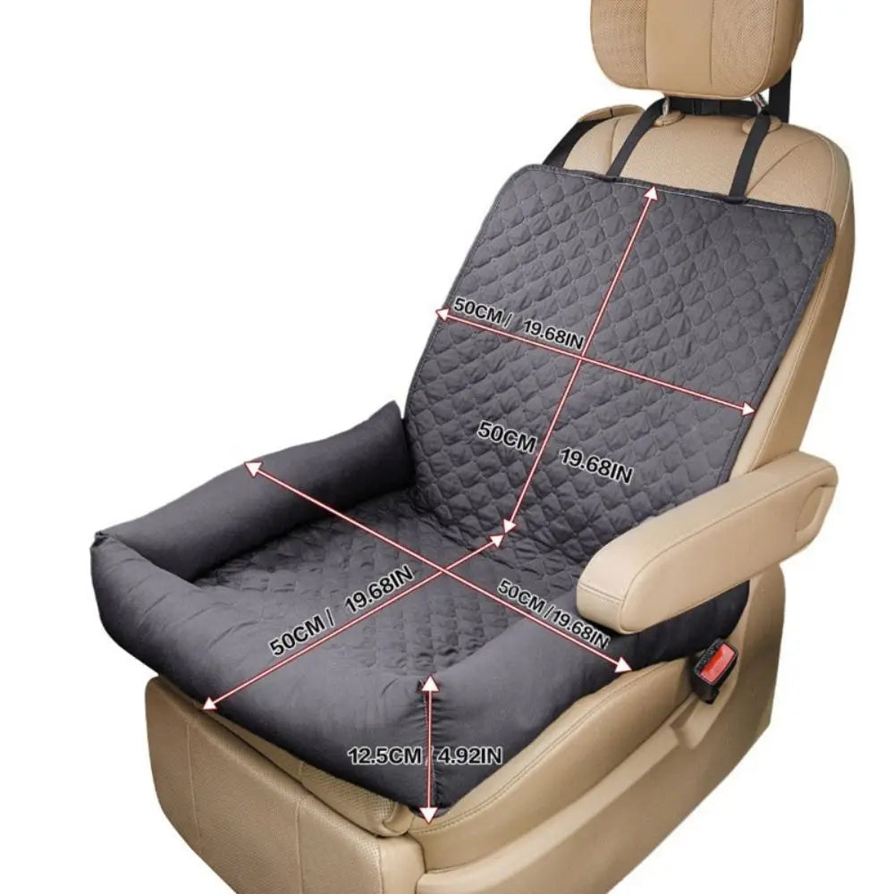 Waterproof Pet Car Seat Cover Folding Anti-Dirty Dog Car Seat Detachable Washable Pet Travel Carrying Mat Car Accessories