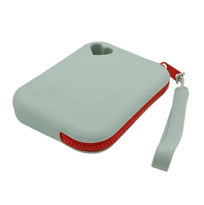 Silicone Pet Food Pouch Outdoor Dog Walking Bag Training Dog Treat Pouch Portable Waterproof  Food - Grade Pet Food Storage Bag
